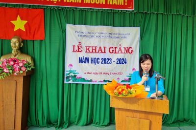 Khai giảng năm học 2023 – 2024